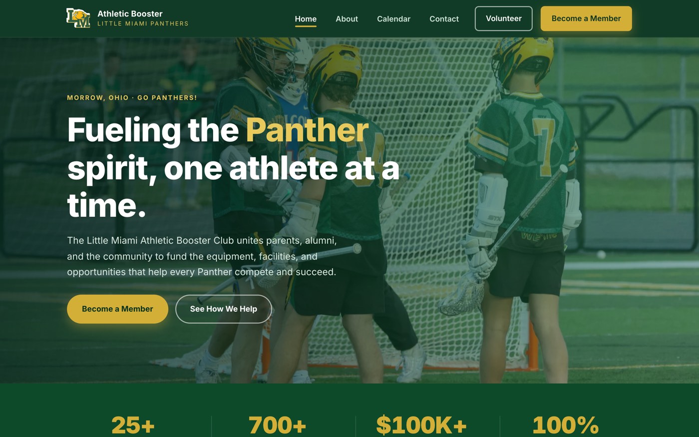 Little Miami Athletic Boosters website